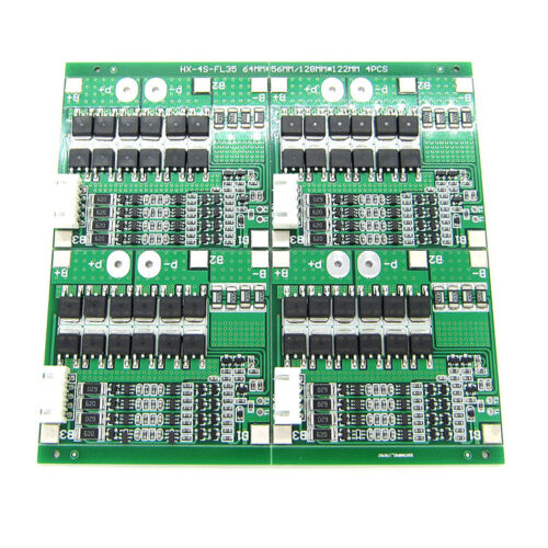 4S 30A w//Balance BMS Protection PCB Board 3.2V LiFePo4 18650 Battery Packs 12.8V