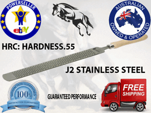 DGS Farrier Hoof Rasp /& Hoof File Double Sided 19 inch J2 Stainless Steel