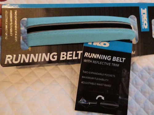 $20.00 TKO Running Belt with Reflective Trim