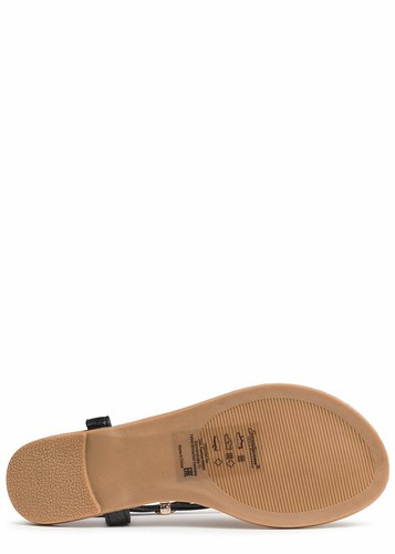 50/% OFF B19059010 Damen 77 Lifestyle Schuhe Sandalette Gummizug Perlen schwarz