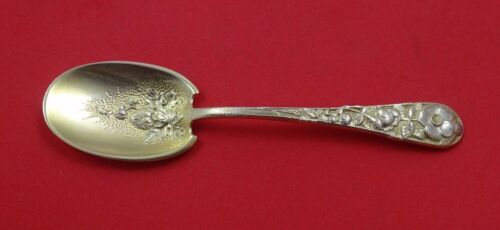Eglantine by Gorham Sterling Silver Ice Cream Spoon GW w/Strawberry In Bowl 6&#034;