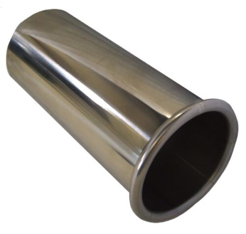 2.5/" Exhaust Tail Pipe Stainless Steel 304 2 1//2/" 63.5mm rolled out Sport look
