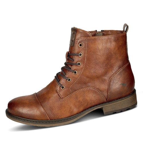 Mustang Damen Stiefelette Schnürstiefel Stiefel Winterschuhe Schnürschuh Schuhe