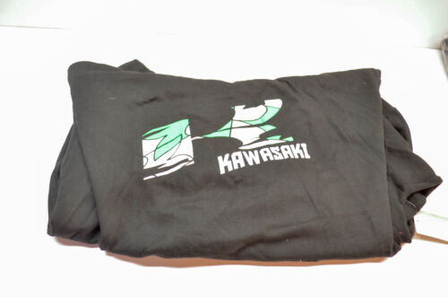 OEM Kawasaki K002-1263-BK2X 2XL Mens Hoodie Sweatshirt NOS 