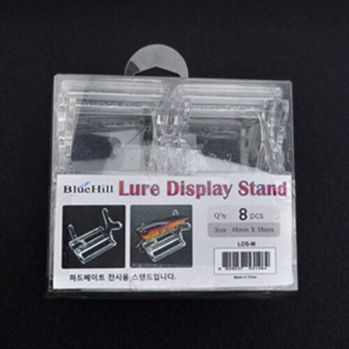 100pk 8ea LDS-M Lot of 800ea  Bluehill Fishing Lure Display Stand Easels 