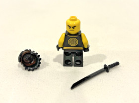 LEGO THE NINJAGO MOVIE COLE FIGURE FROM TEMPLE OF ULTIMATE ULTIMATE WEAPON 70617