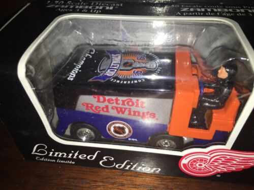 Details about  &nbsp;1997 DETROIT REDWINGS STANLEY CUP CHAMPIONS ZAMBONI WHITE ROSE COLLECTIBLES