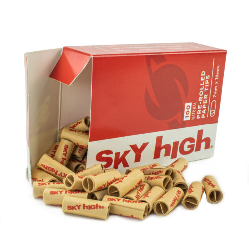 800 Tips Total Sky High Pre-Rolled Tips Display Box