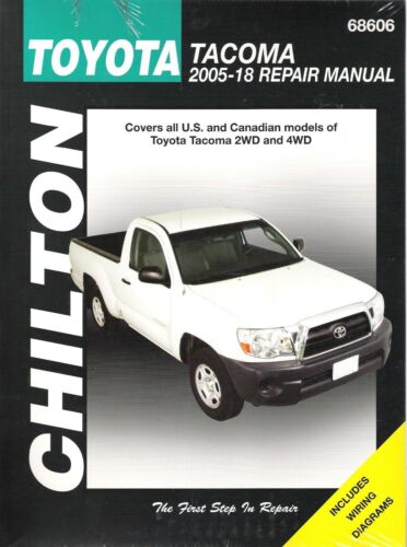 2005-2018 Toyota Tacoma 2WD 4WD Chiltons Service Repair Workshop Manual 3548