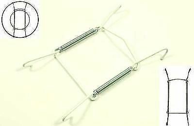 28cm 2  7.5/" 11/" 19cm Wire Spring Plate Wall Hanger Holders Stand Medium No