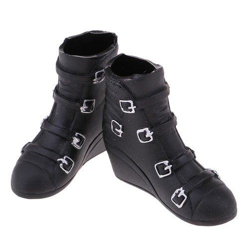 1//6 Scale Women Fashion Wedge Heel Ankle Boots for 12/'/' Phicen Action Figure