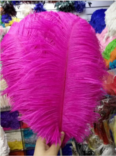 Wholesale 10/50/100pcs High Quality Natural OSTRICH FEATHERS 6-24'inch/15-60cm 