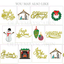 Sharon Callis Crafts Oh de árbol de Navidad sentimiento Die Sccd 037 Nuevo