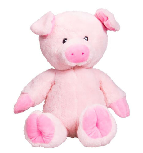 Teddy Moun Cuddly Soft 16 inch Stuffed Pink Pig...We stuff /'em...you love /'em!