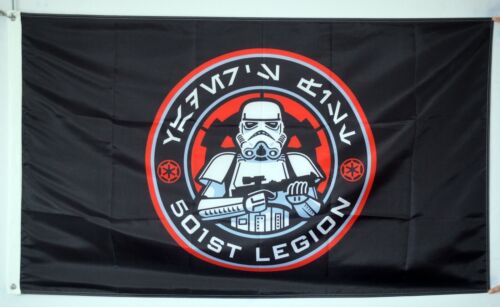 501st Legion Star Wars Vader’s Fist Flag US Shipper