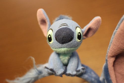 DISNEY HEADBAND TOKYO DISNEYRESORT LILO /& STITCH BLUE EARS STUFFED HAT JAPAN F//S