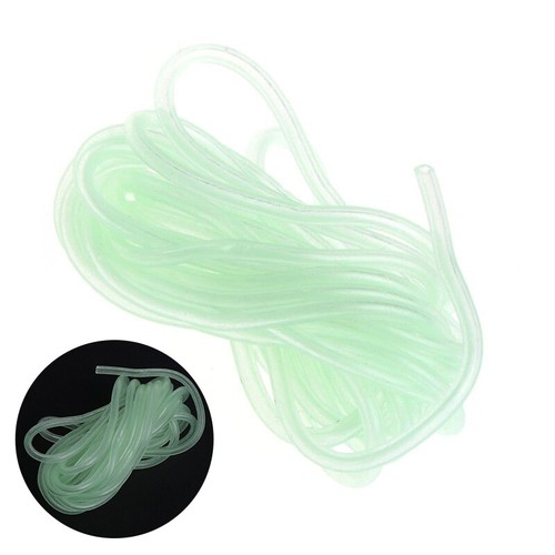 Nacht Fischen Leuchtende Schlauch Boot Terminal Tubing Werkzeug Tragbar 2m Top