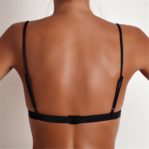 Women Swimwear Bikini Tops Swimsuit Ladies Push-up Bra Beachwear One-Piece KY