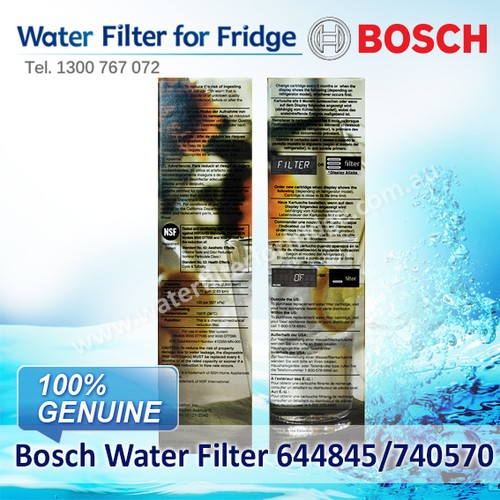 BOSCH FRIDGE FILTER FOR KFN91PJ10A//KA62DP90AU 9000-077104 UltraClarity Fridge