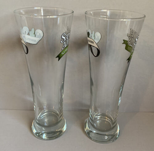Pilsner Beer Glass~Set of 2 Samuel Sam Adams Noble Pils 16 oz