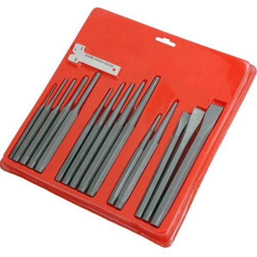 Cold Steel Mechanics Garage Tool 16pc Punch and Chisel Set 