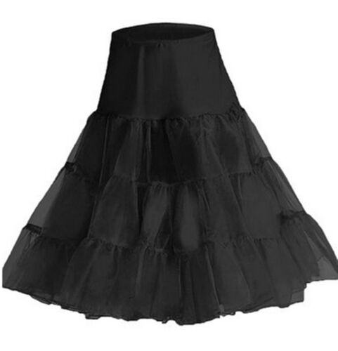 Retro Underskirt//50s Swing Vintage Petticoat//Rockabilly*Tutu//Fancy Net Skirt 26/"