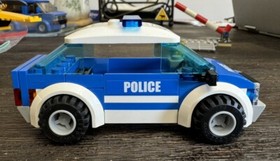 LEGO 4436 City Police Patrol Car 2 Minifigures with Manual NO BOX RETIRED