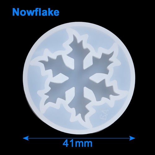 Christmas Hanging Tag Silicone Jewelry Mold Resin Epoxy Mould Casting Craft Tool