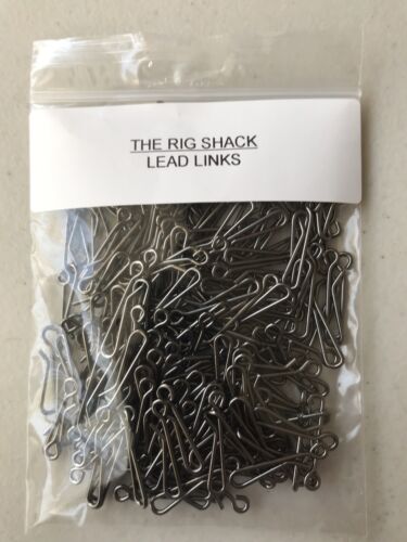 THE RIG SHACK 28kg/62lb 100x EXTRA STRONG SEA FISHING LEAD LINKS SIZE 30mm.