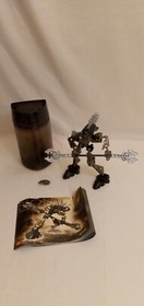 Lego Bionicles Lot 8614 8615 8617 8618 8591 Complete w/Canisters & Manuals
