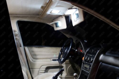 6 x Xenon White T6 28MM 4SMD LED For Car Vanity Mirror Light Sun Visor JDM 6641