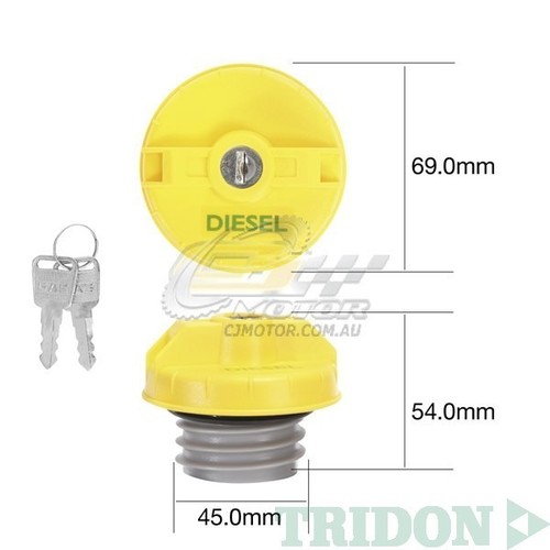 KUN26R 03//05-09//06 3.0L TRIDON FUEL CAP LOCKING FOR TOY Hilux Diesel KUN16R