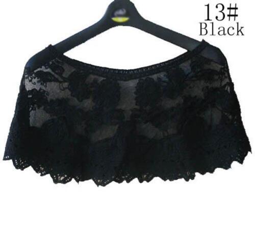 AU SELLER Bohemian Vintage Eyelet Crochet Lace Cape Shawl Top Vest t098-13