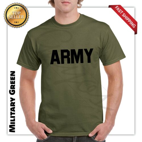 US Army Marines Military force  Physical Training PT T Shirt