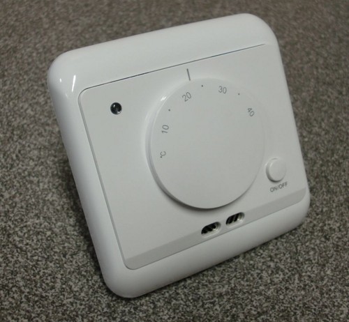 elektronisches Thermostat Raumthermostat mit Ein//Ausschalter weiß #861