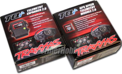 Traxxas 6550x 6551x TQi GPS Speed Telemetry Module 2.0 Combo Package in Boxes 