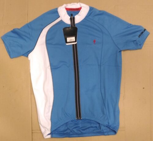 New,S//M//L//XL Specialized Cycling Offset Jersey,Men,Blu//Wht