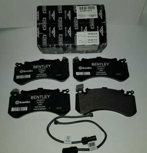 Genuine Bentley Mulsanne Front /& Rear Brake Pads /& Sensors