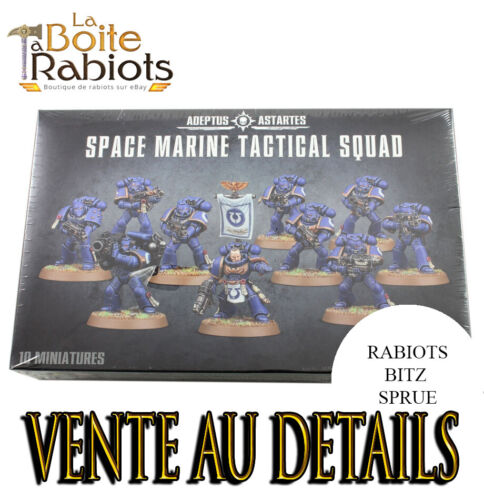 Warhammer 40000 spare parts sales space marine tactical squad