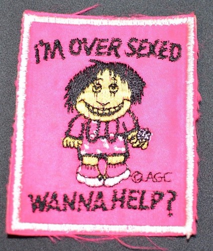 Funny Vintage Embroidered Clothing Patches AGC Licensed Cool for Backpack Jacket