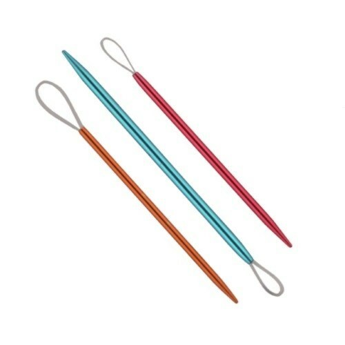 KnitPro Arazzo Lana Aghi da cucito in alluminio set di 3 Taglie Grandi Occhi in Plastica