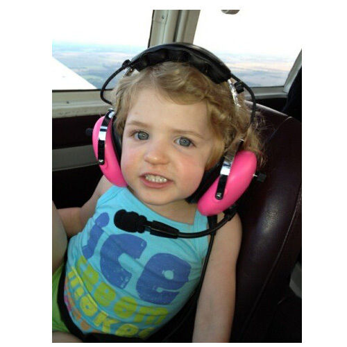 NIB PilotUSA PA-1151ACG Aviation Aircraft Pilot Childs Headset