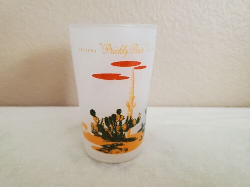 Vintage Blakely Oil /& Gas Arizona Cactus Promo Juice Glasses 8 oz