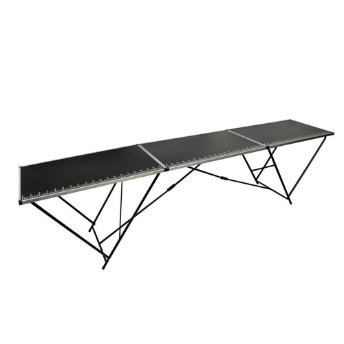 TAVOLO DA LAVORO CARTA DA PARATI ALLUMINIO E ACCIAIO PIANO DA BRICOLAGE A6X9