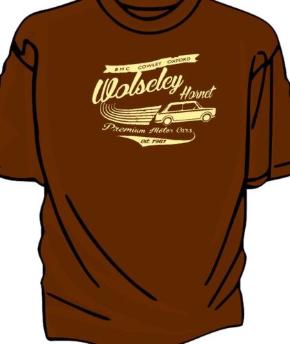 "Présentation de la nouvelle" Wolseley Hornet Rétro T-shirt. 
