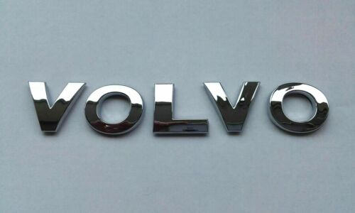 Nuevo Cromo 3D autoadhesivo coche carta Insignia Emblema Pegatina ortografía Volvo