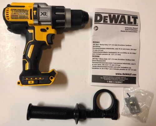Drill Driver NEW DEWALT DCD996B 20V 20 Volt Max XR Li-Ion 1//2/" Hammer Drill