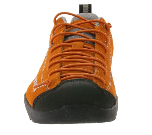 Scarpa enfants plein air-Chaussures Trekking-Chaussures Souple Véritable Cuir Tonic Orange
