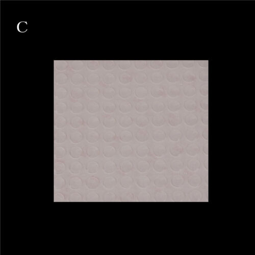 100pcs Silicone Anti-collision Bumpons Circles Transparent Self Adhesive B$FH 