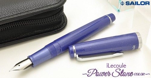 Sailor Fountain Pen Lecoule Lapis lazuli color Fine Nib 11-0311-340 Free Ship!!